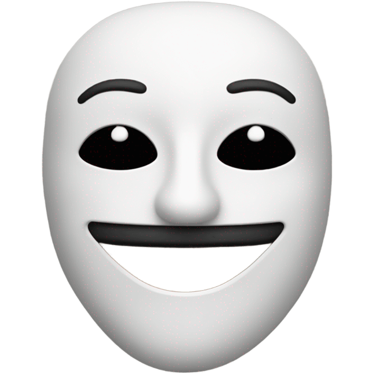 Anonymous mask emoji