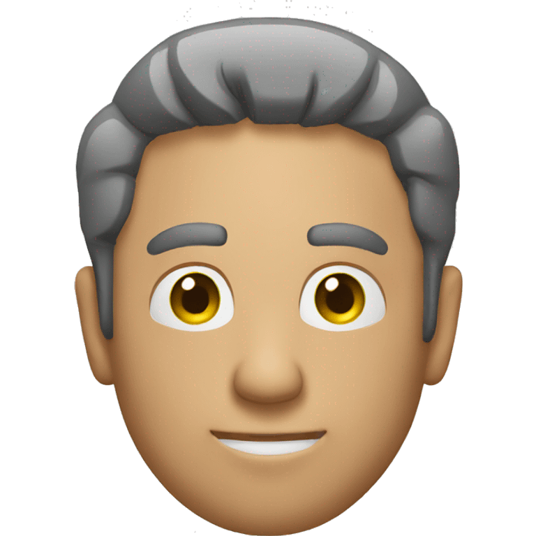 man playgin on a personnal computer emoji