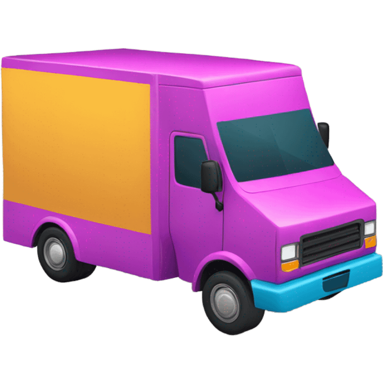 Moving van emoji