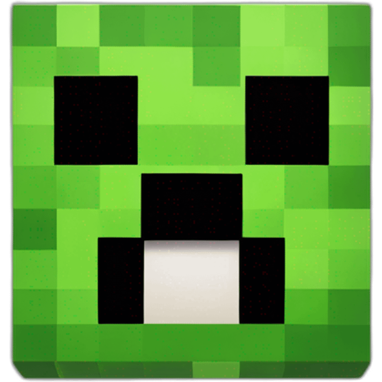 Minecraft creeper emoji