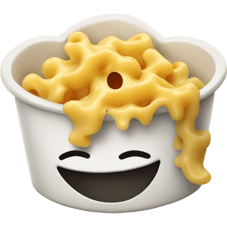 mac and cheese laughing  emoji