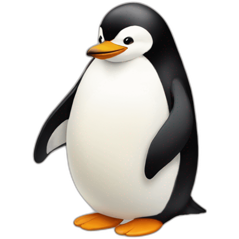 Pregnant Pinguin  emoji