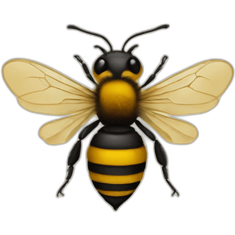 Tattoed  bee emoji