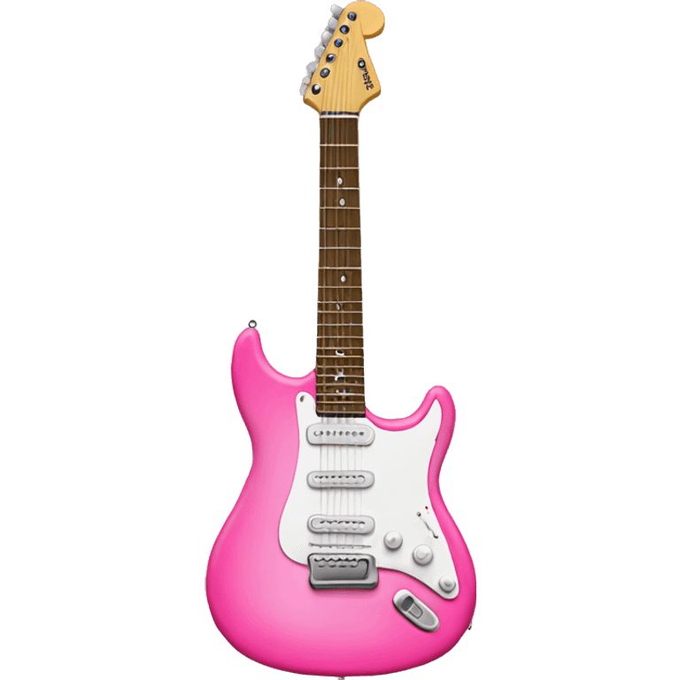 pink electric guitar emoji