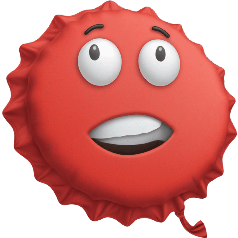 red whoopee cushion emoji