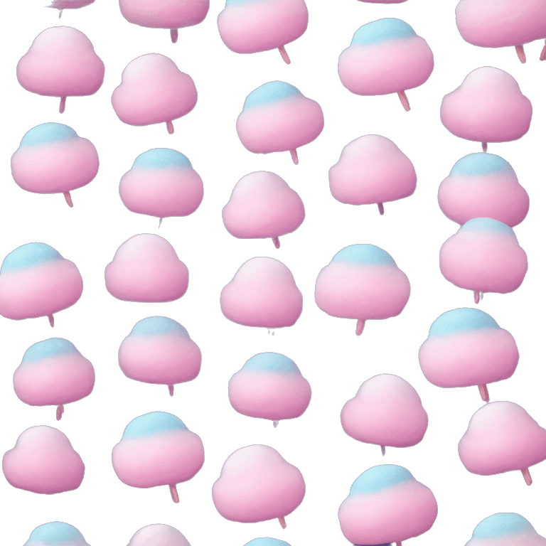 Cotton Candy Halloween  emoji