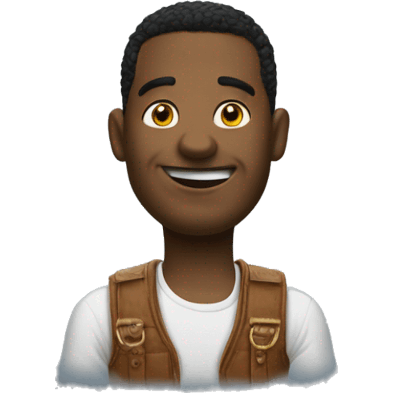 Наушники Marshall brown  emoji