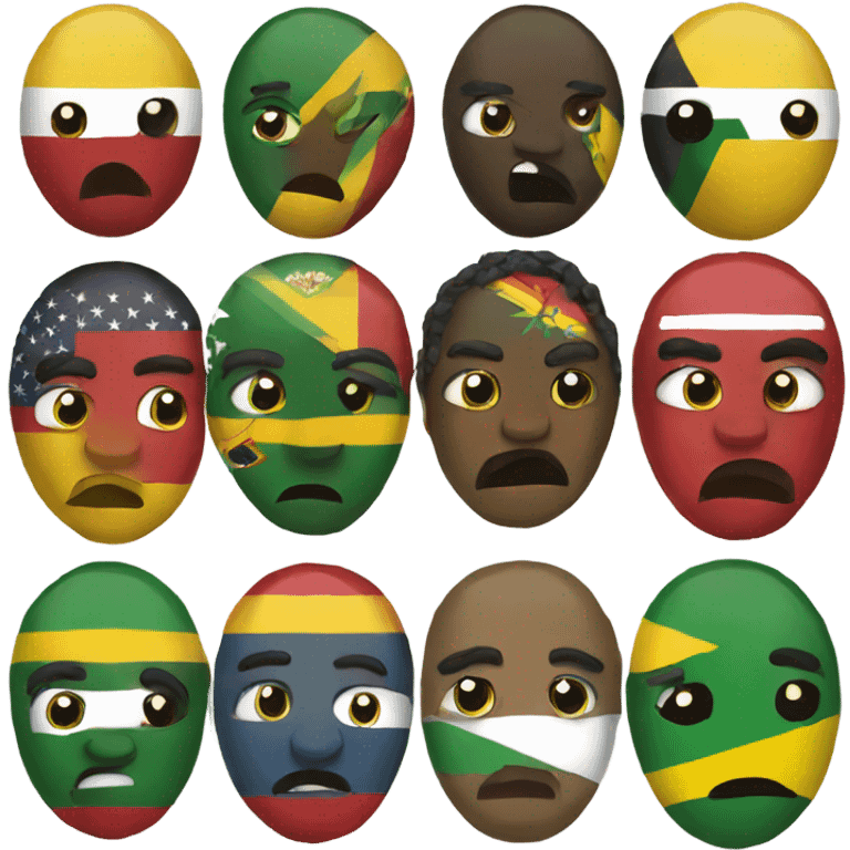 A Zimbabwe Countryball emoji