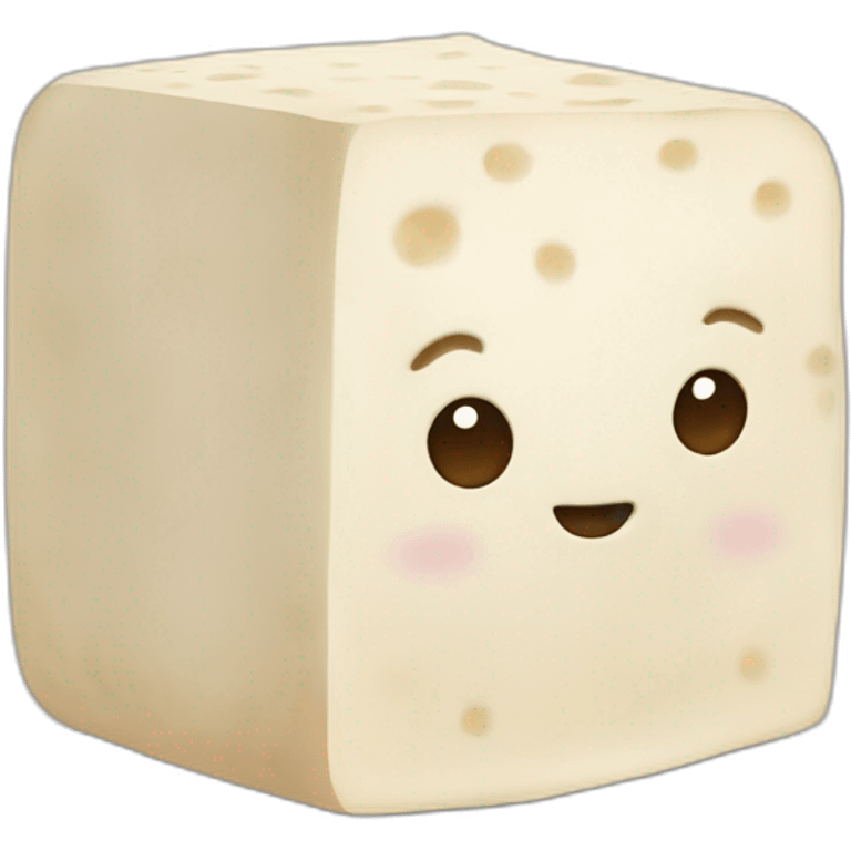 round tofu emoji