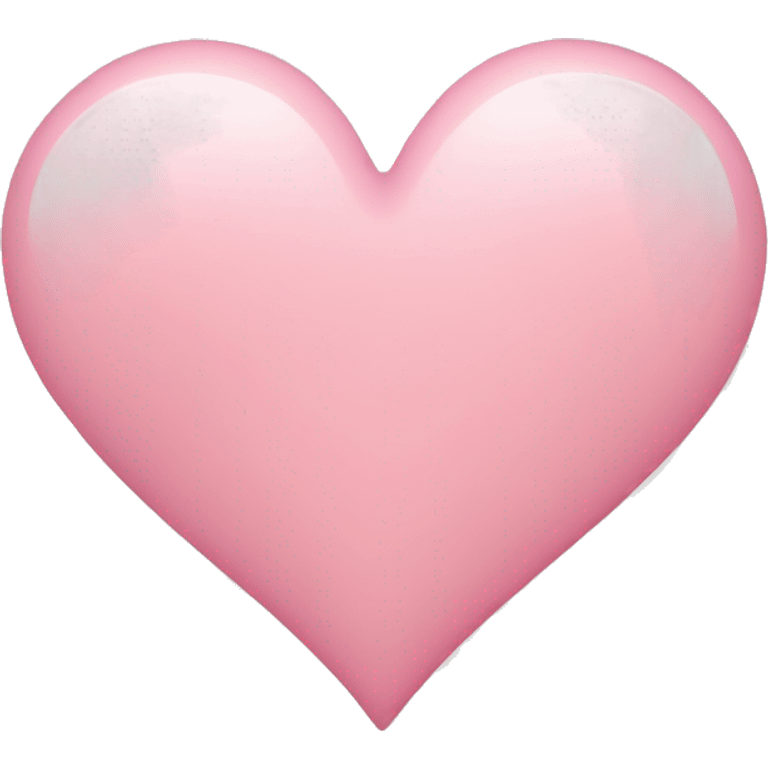 light pink heart emoji