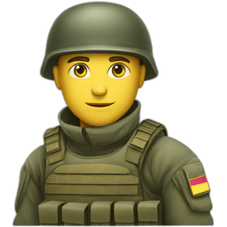 ukraine soldier emoji