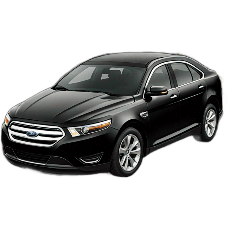 Black ford Taurus 2018 emoji