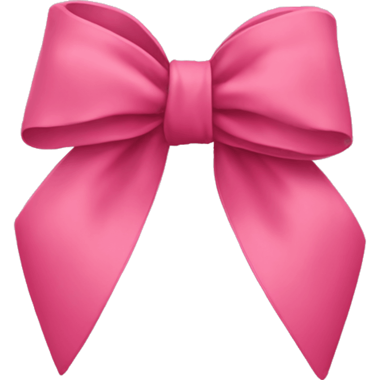 Cute bow emoji