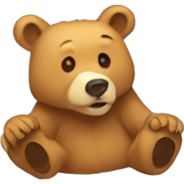 party bear emoji