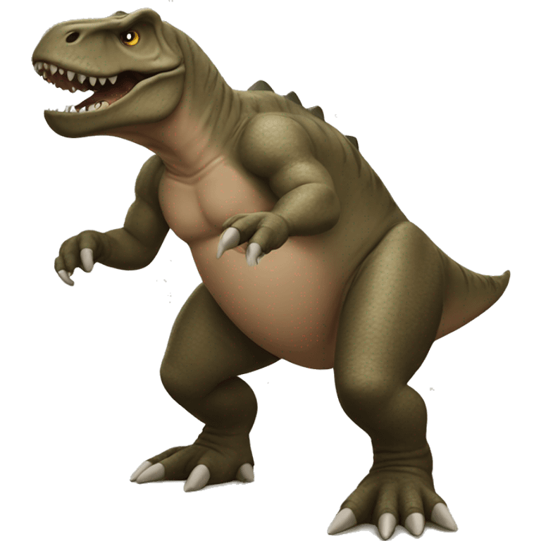 Trex sumo emoji