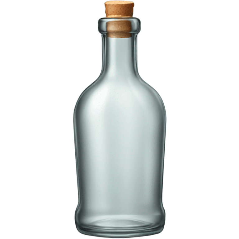 tall glass bottle of sambuca emoji