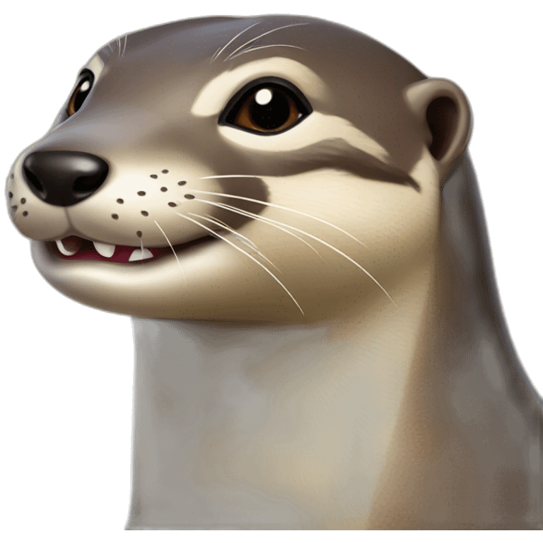 Loutre sur tortu emoji