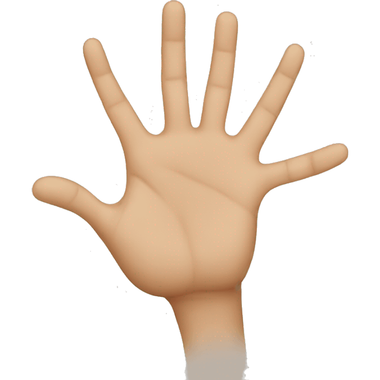 human hand making a 'O' with its fingers emoji