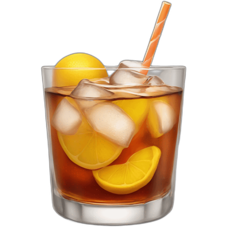 old fashioned drink emoji