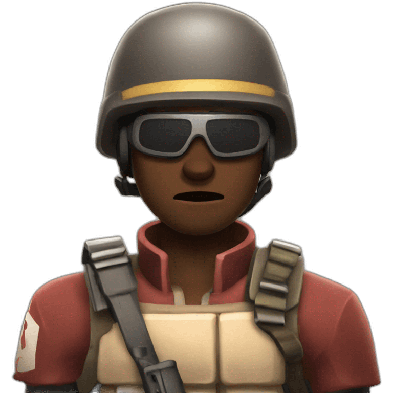 Team Fortress 2 soldier  emoji