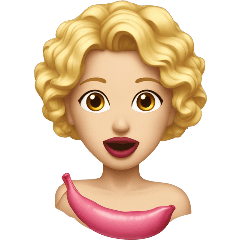 Bouche sensuelle emoji