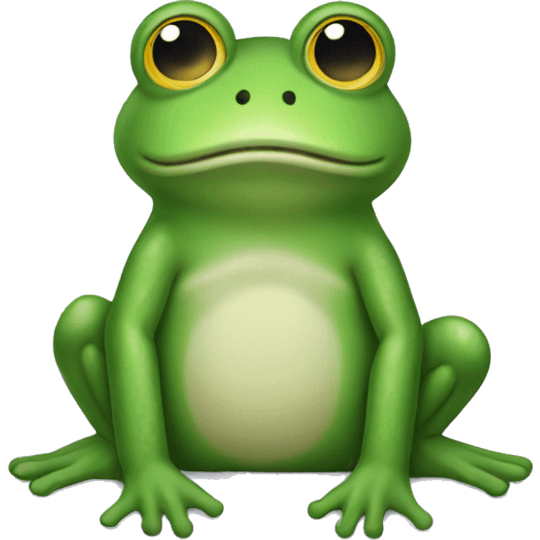 stuffed animal frog  emoji