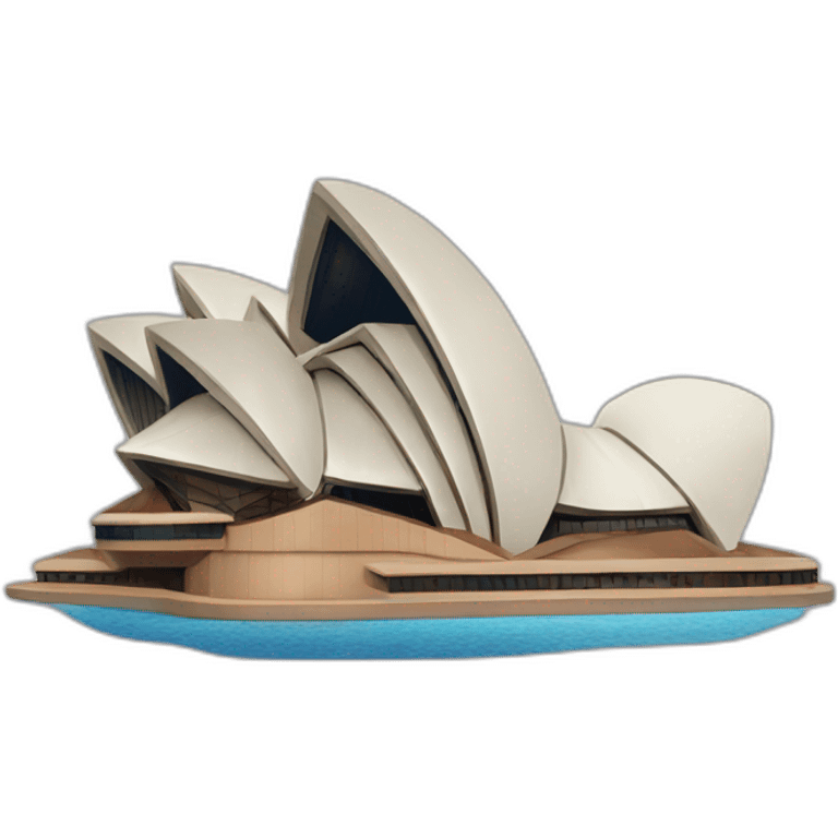 Sydney opera house emoji