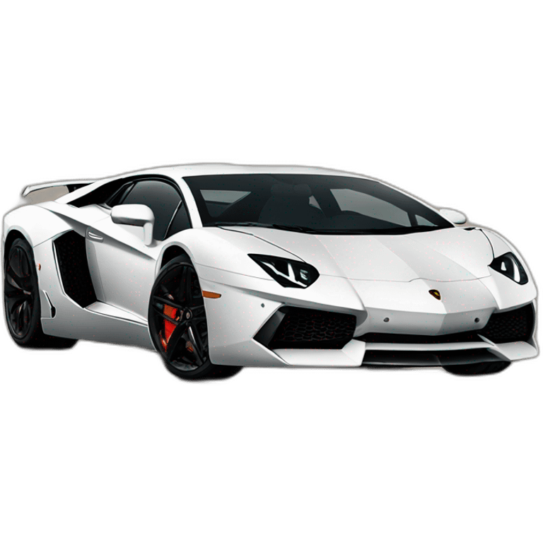 Lamborghini Aventador emoji