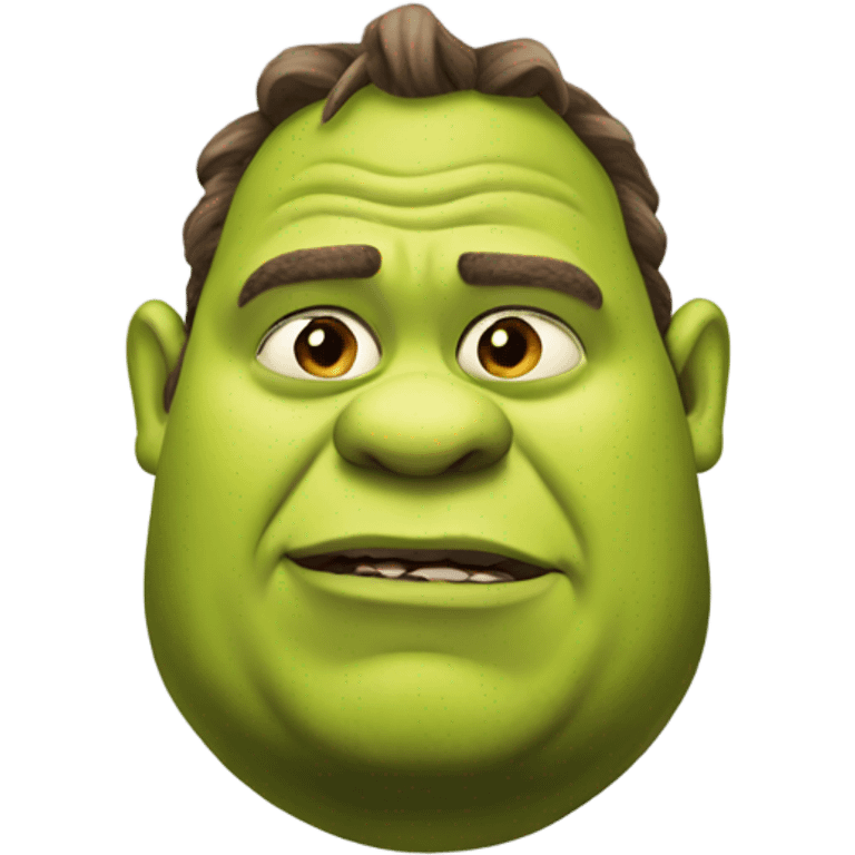 Fat shrek  emoji