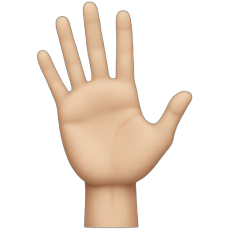 human hand emoji