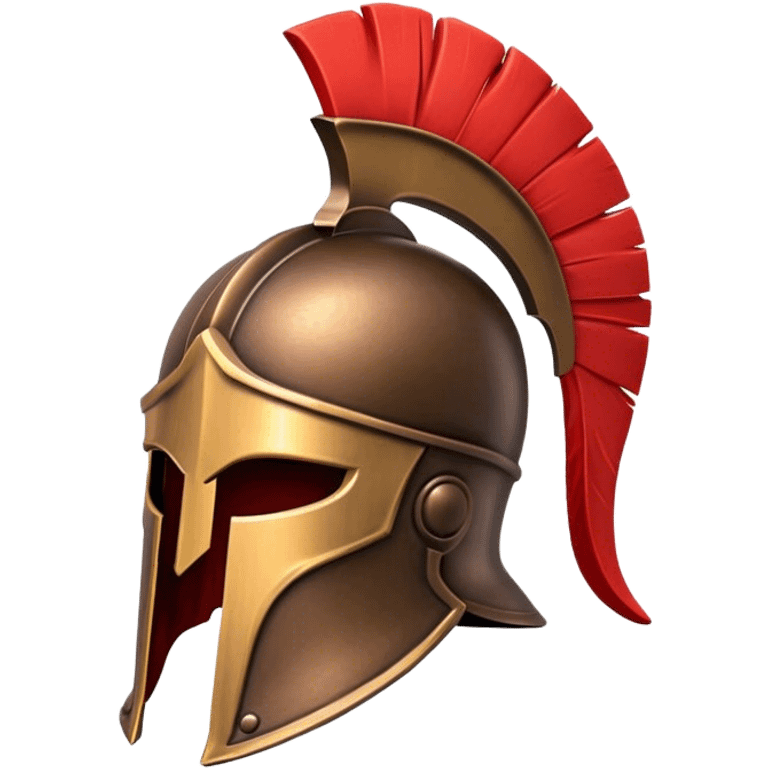 Spartan helmet  emoji