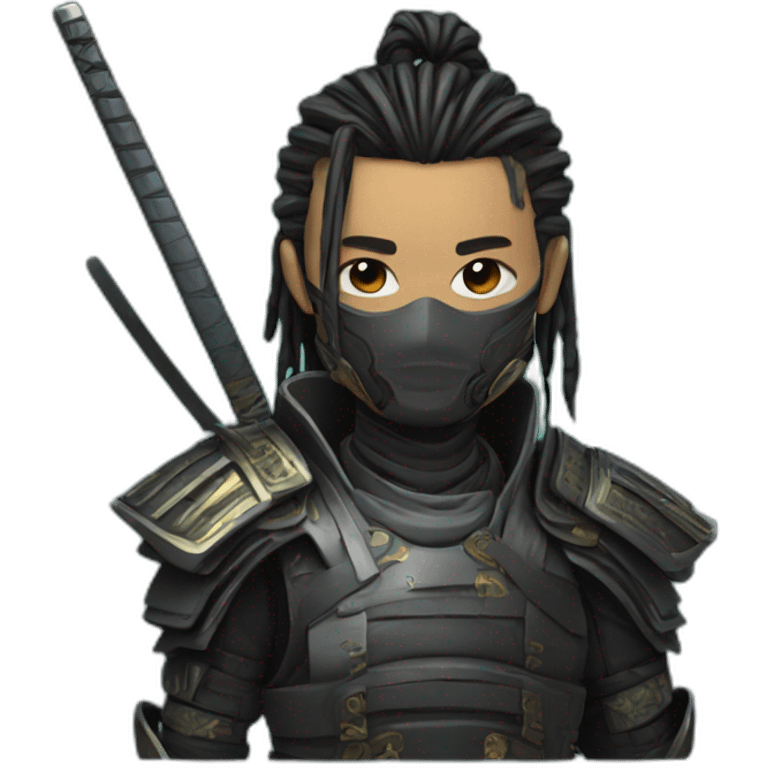 cyberpunk samurai emoji