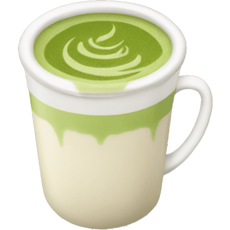 Matcha latte emoji