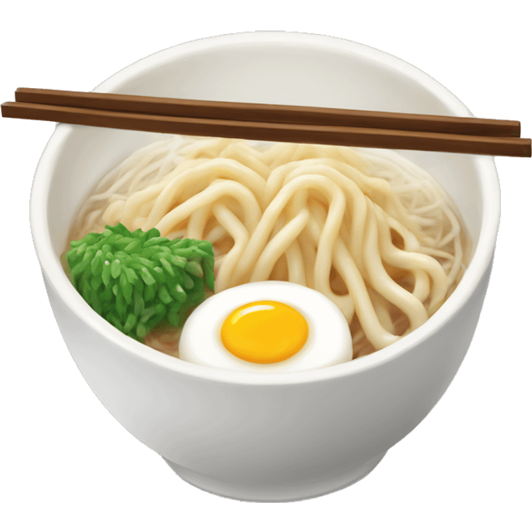 Naengmyeon noodels emoji