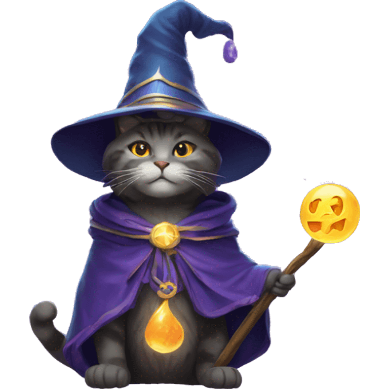 cosmic cat wizard  emoji