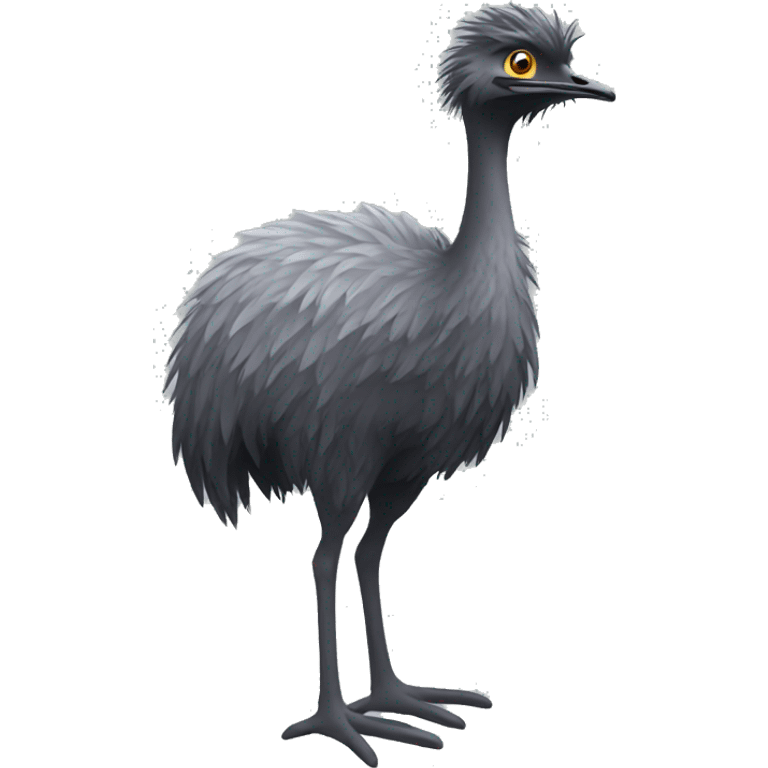 Full Body Emu emoji