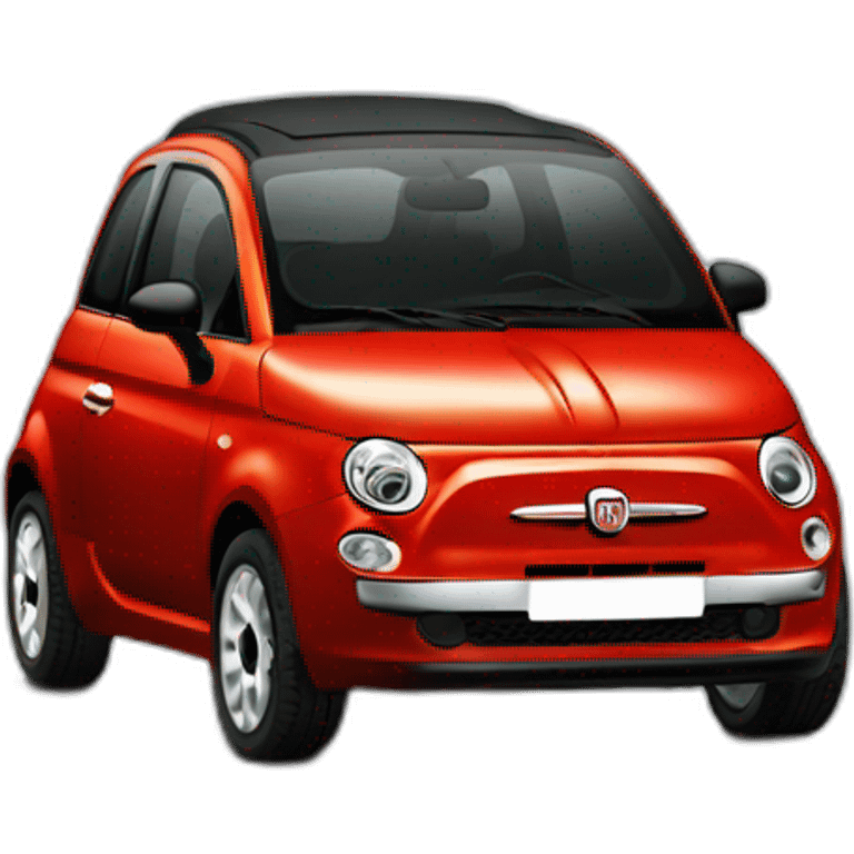 black 2010’s fiat 500 emoji