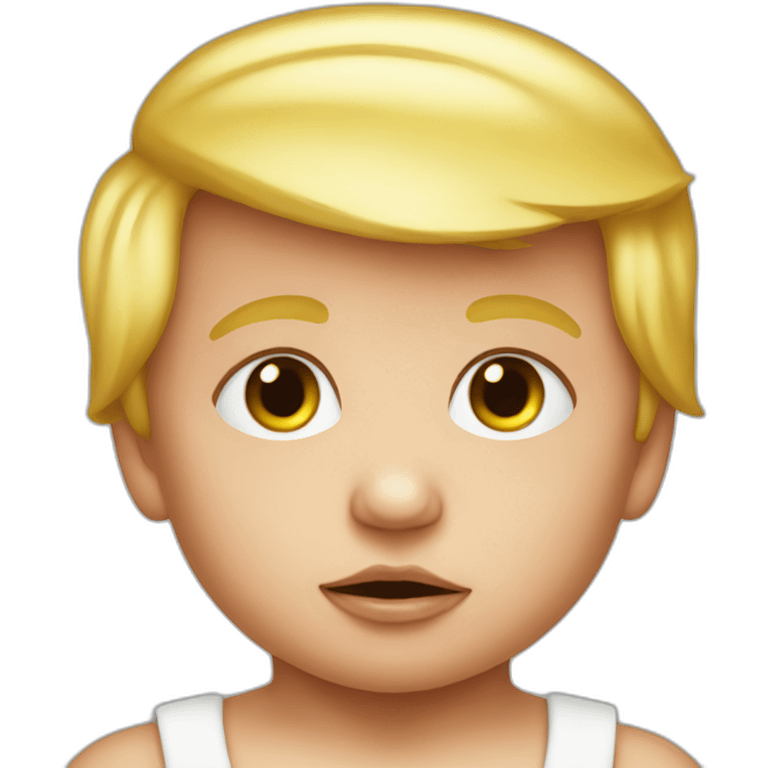 Baby trump emoji