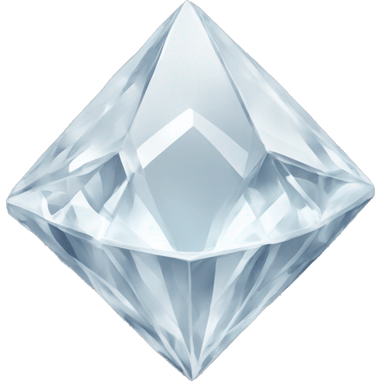 White crustal diamond emoji