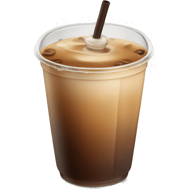 Iced coffee  emoji