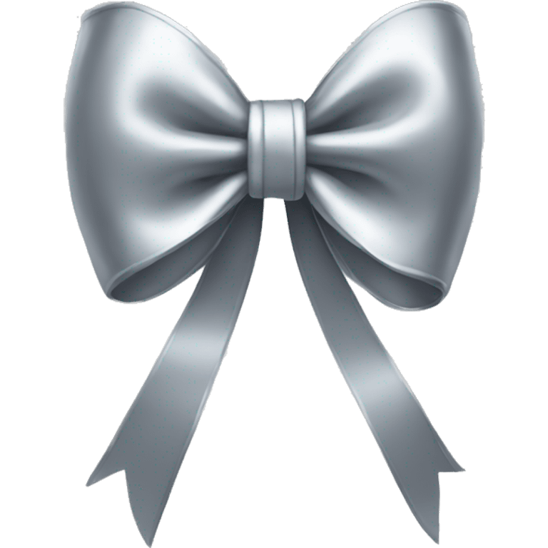 silver bow emoji