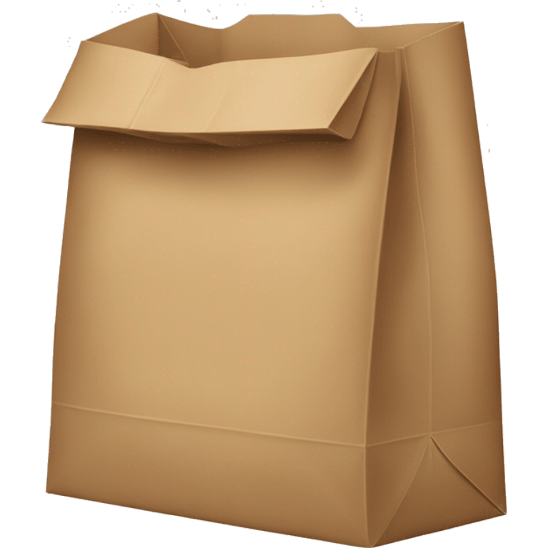 Paper bag shop emoji