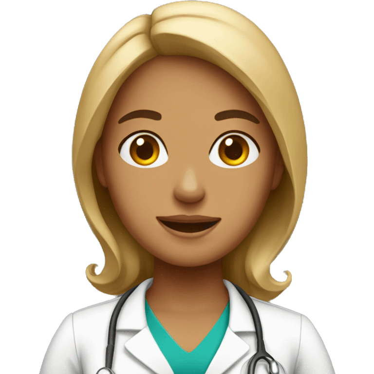 Tan nurse  emoji