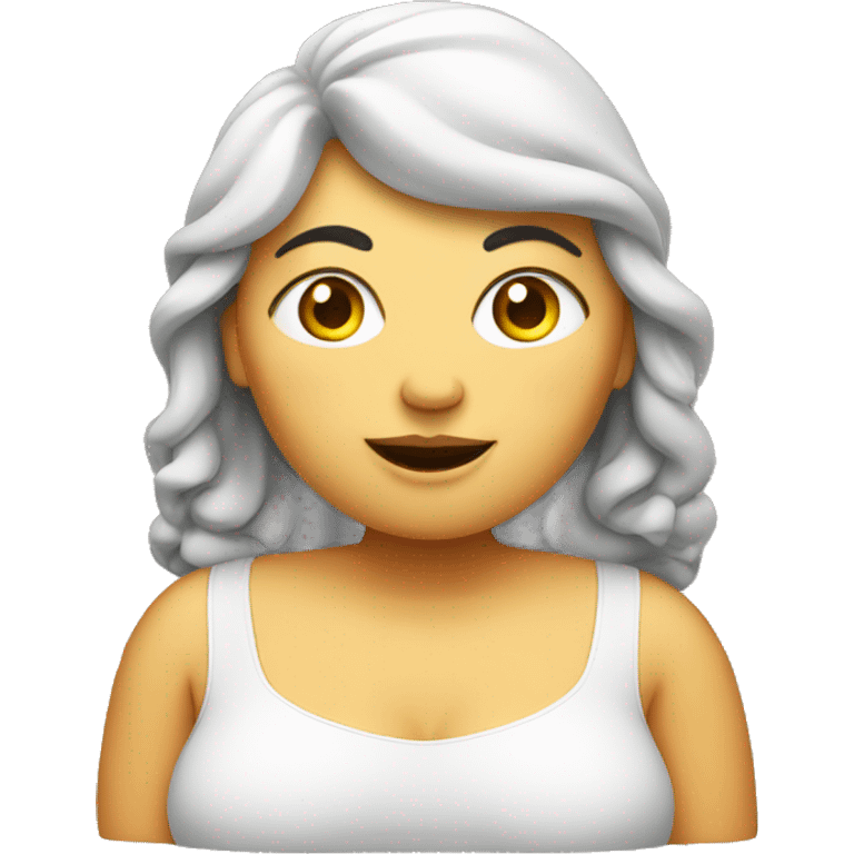 Fat lady emoji