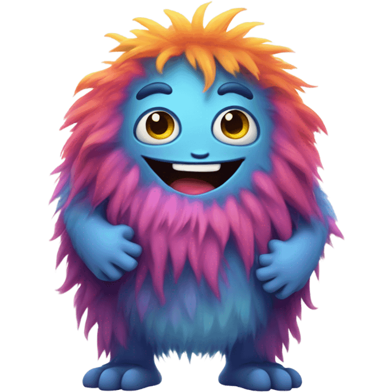 monsters inc hug monster emoji