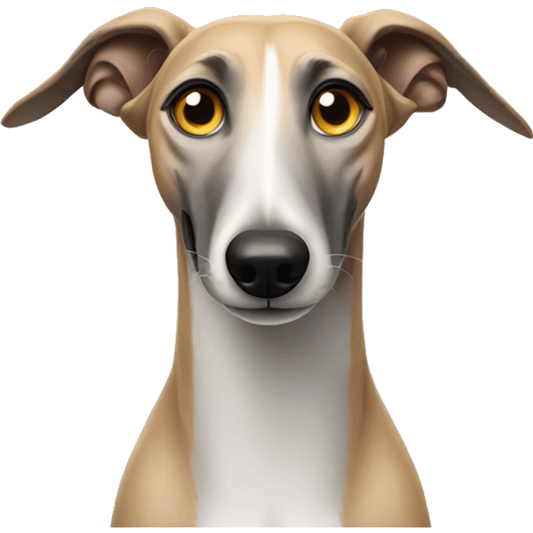 Russian Greyhound dog emoji