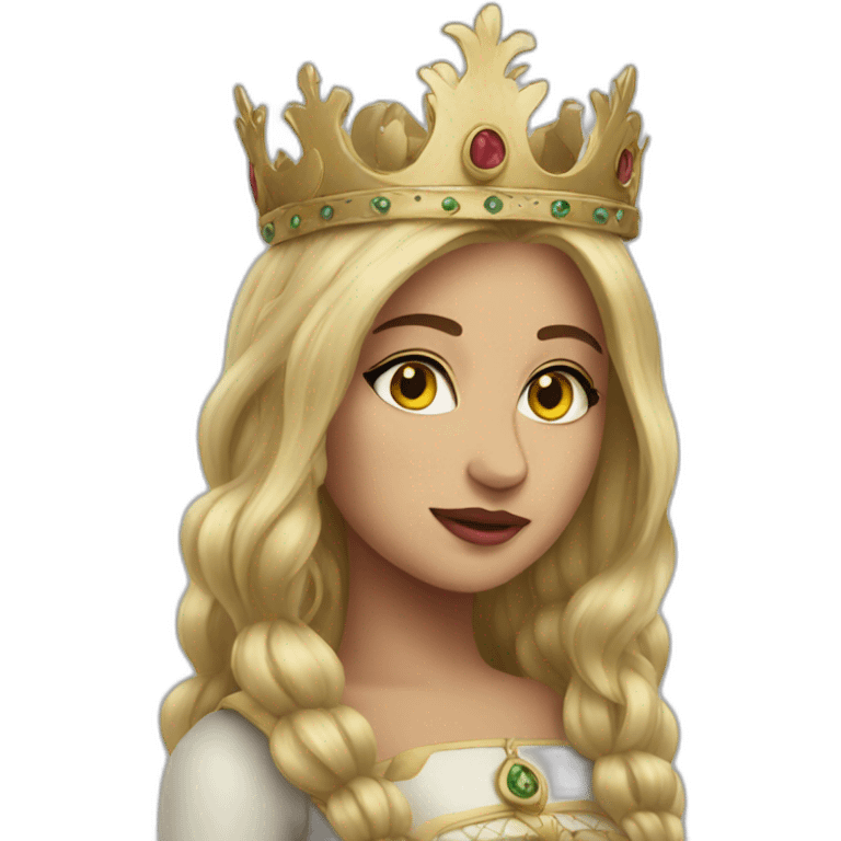 Arley queen emoji