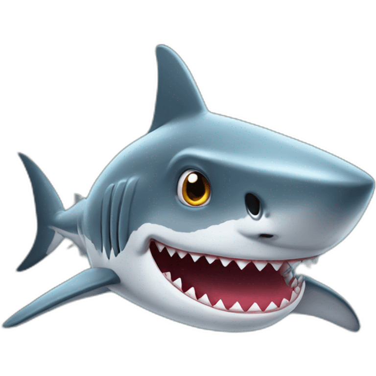 Shark dressed for Halloween  emoji