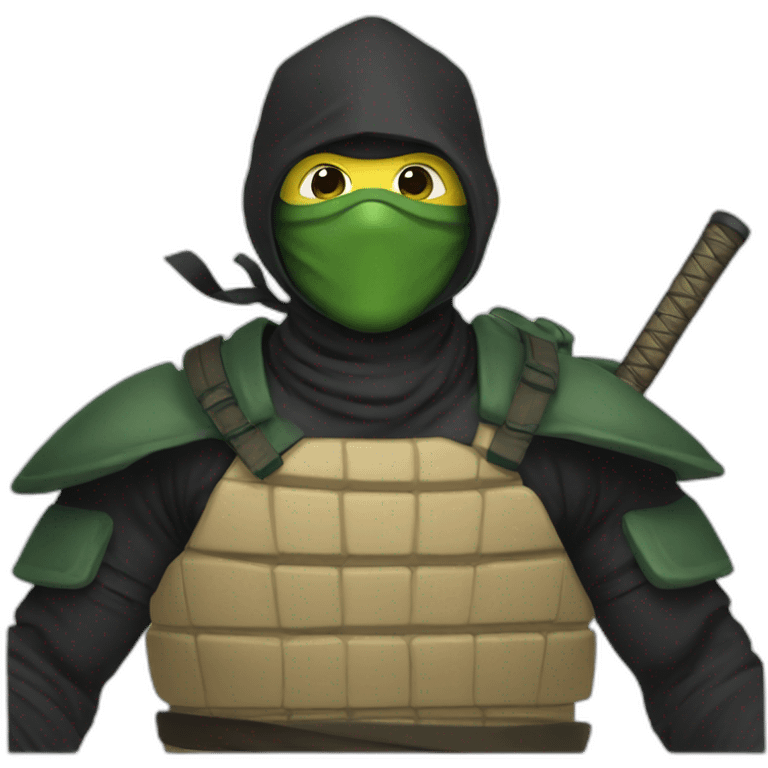 Tortue ninja emoji