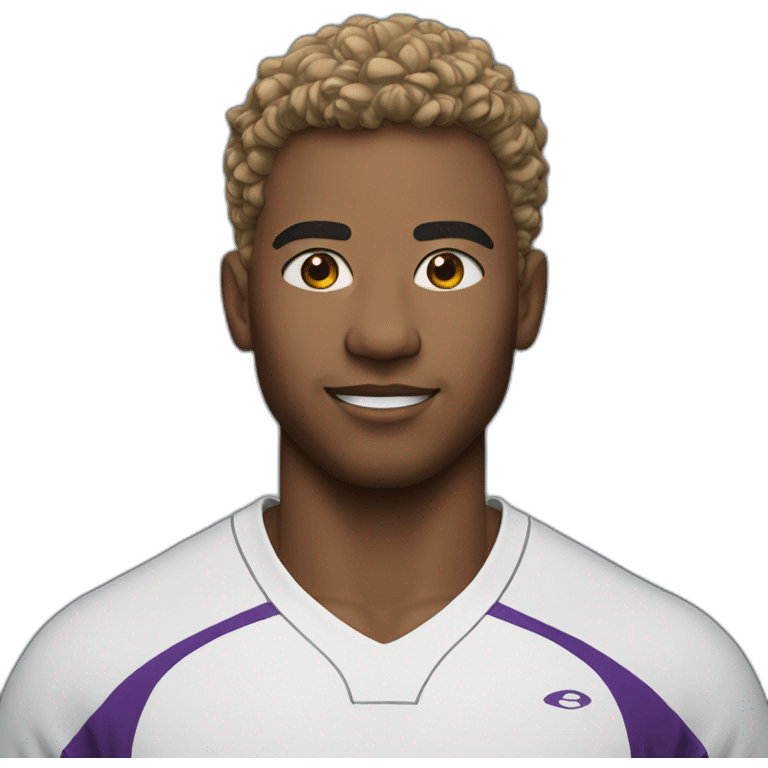 headshot of an athlete emoji